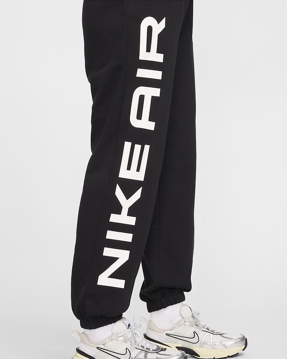 Nike Sportswear Air Women s Fleece Oversized High Rise Joggers